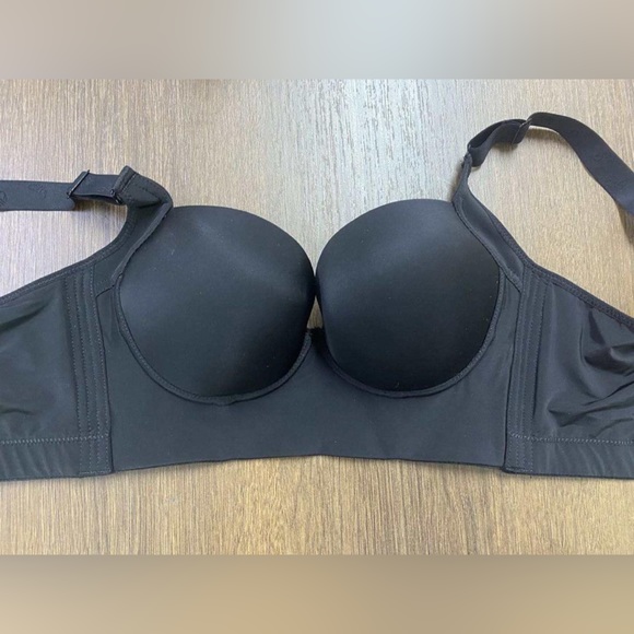 black gray skin plus size bra - Picture 2 of 8